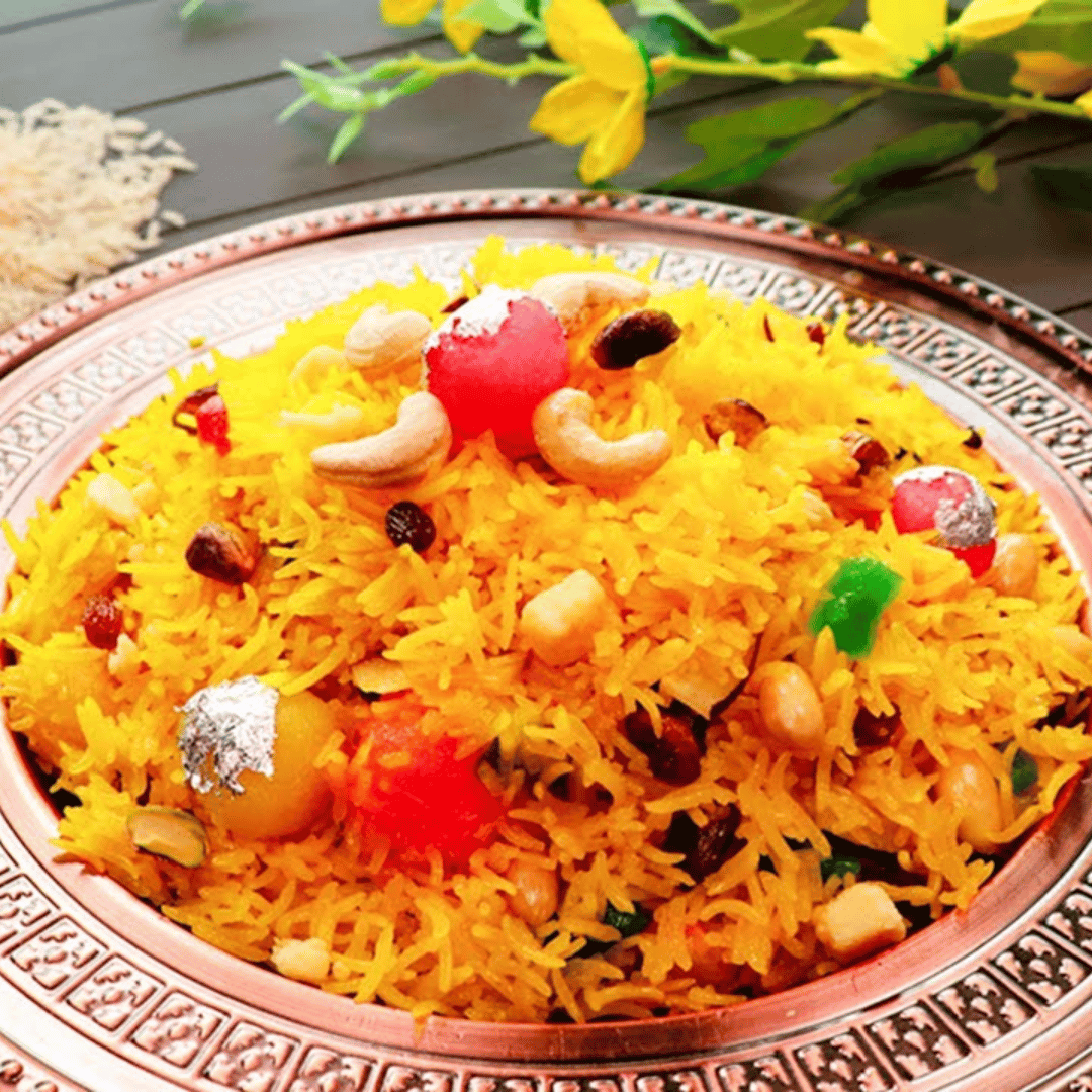 Zarda sweet rice Karachi catering — Khanzada Pakwan Center